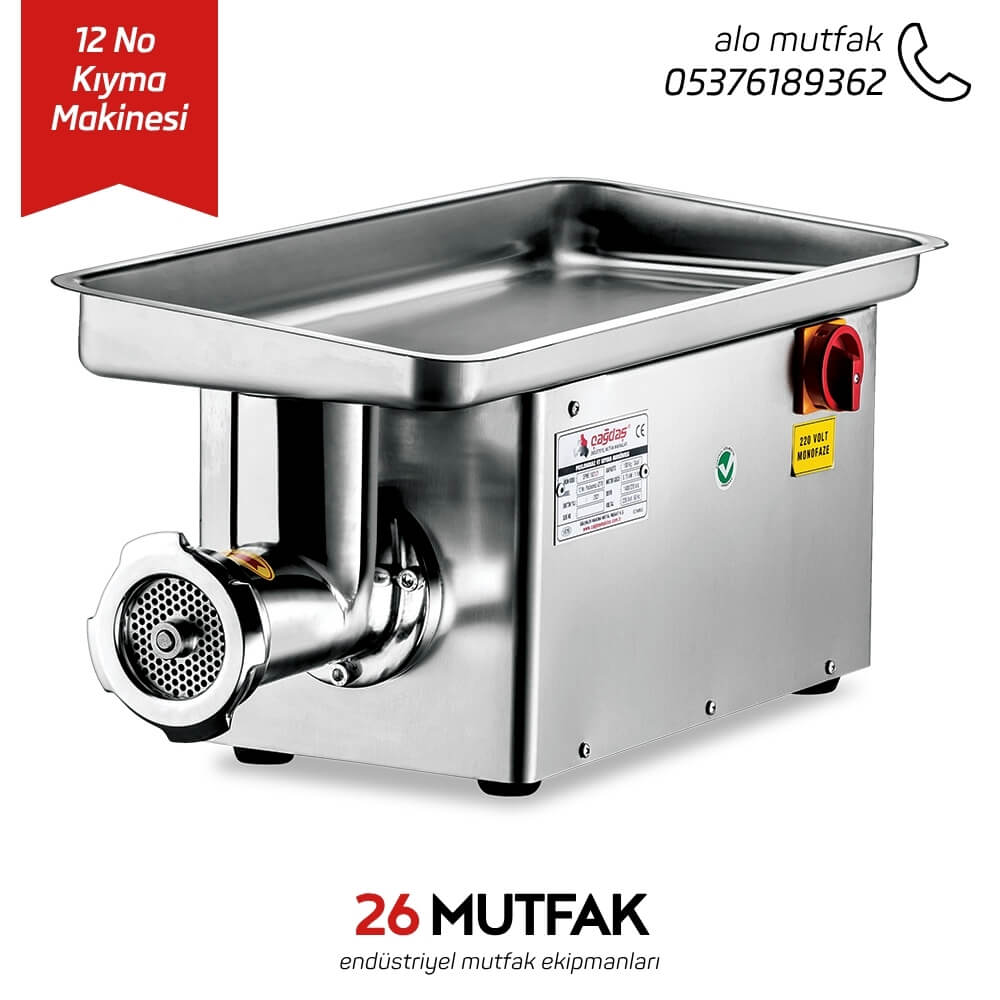 12 Numara Kıyma Makinesi