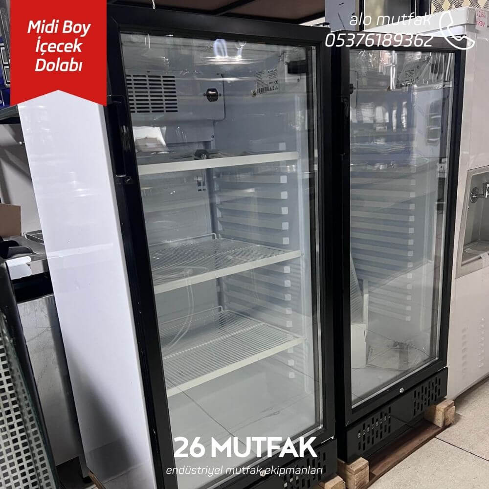 midi boy içecek dolabı