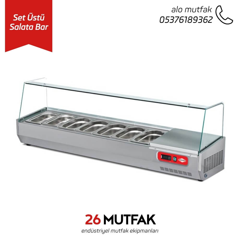 set üstü salata bar