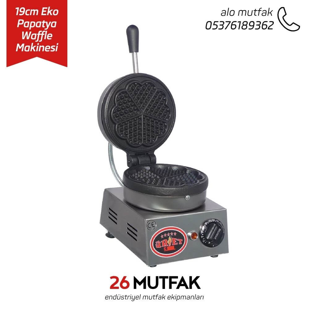 19cm papatya waffle makinesi