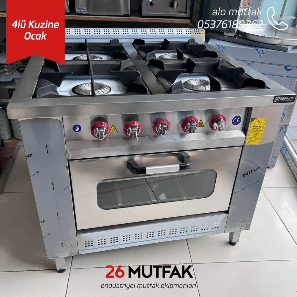 4lü kuzine ocak