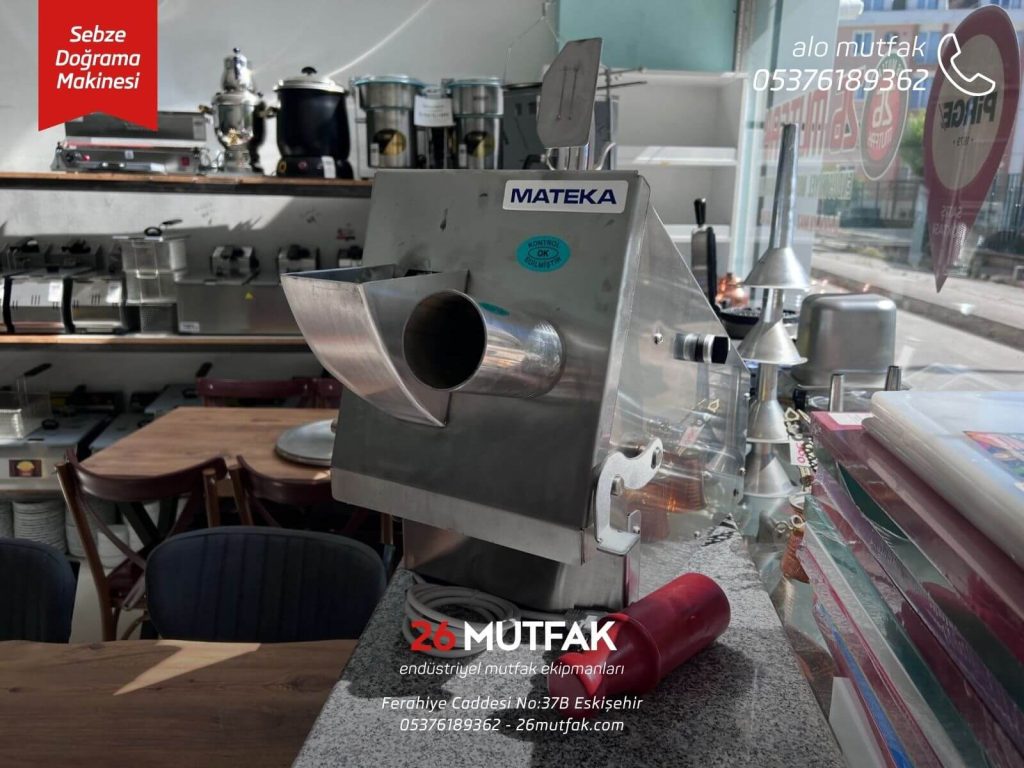 endüstriyel mutfak sebze doğrama makinesi
