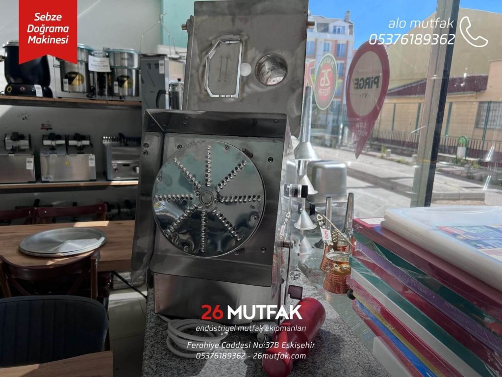 eskişehir endüstriyel mutfak sebze doğrama