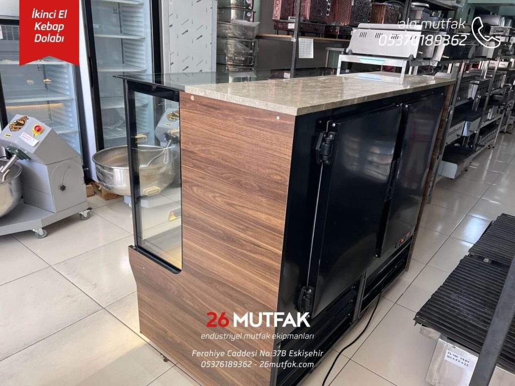 eskişehir ikinci el kebap ve meze dolabı