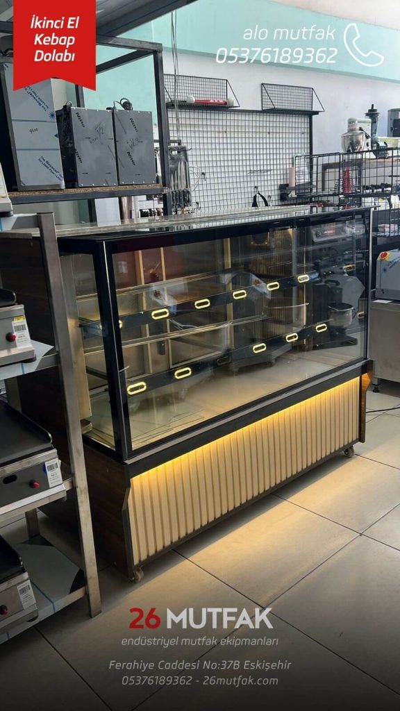 ikinci el kebap ve meze dolabı eskişehir