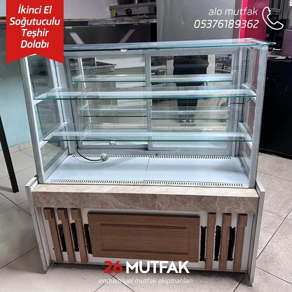 ikinci el soğutuculu vitrin dolabı