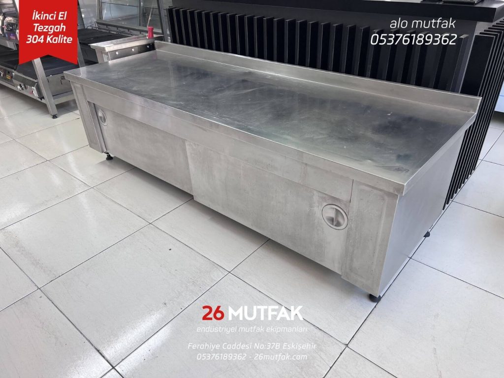 ikinci el tezgah 304 malzeme