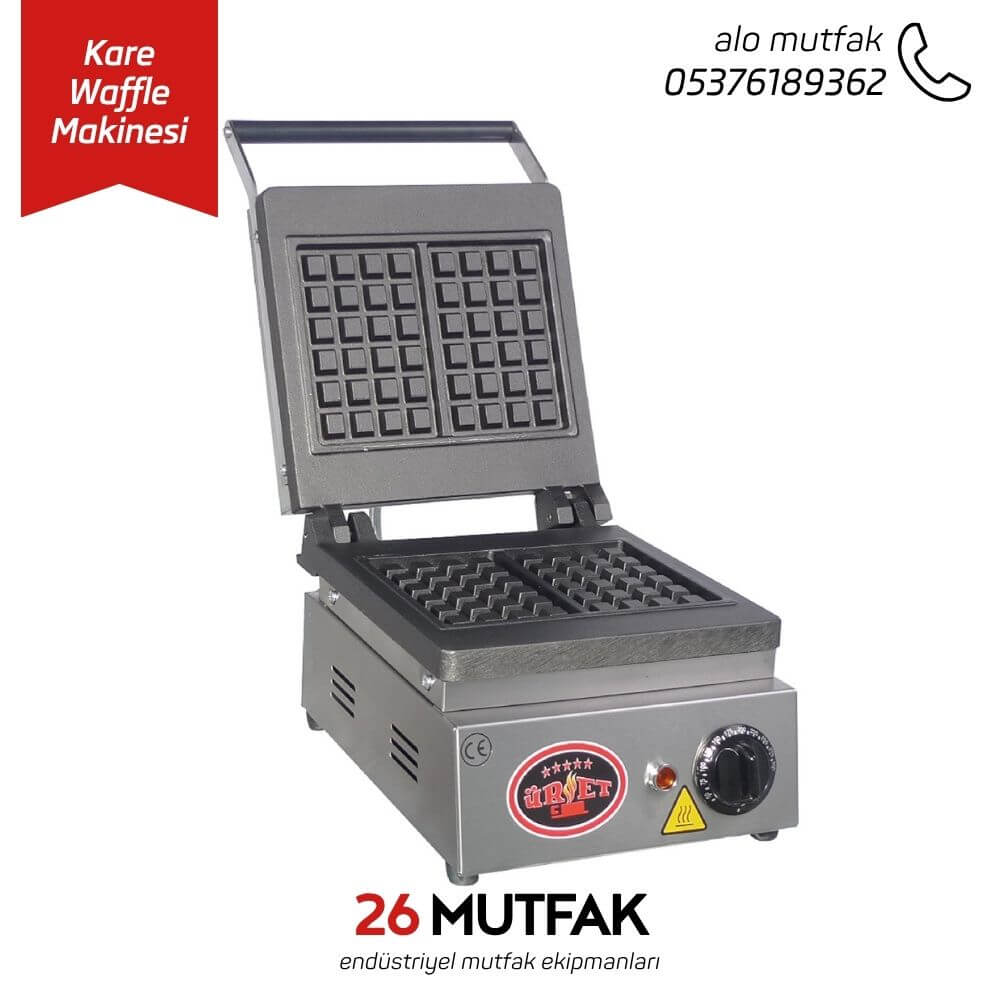 kare waffle makinesi