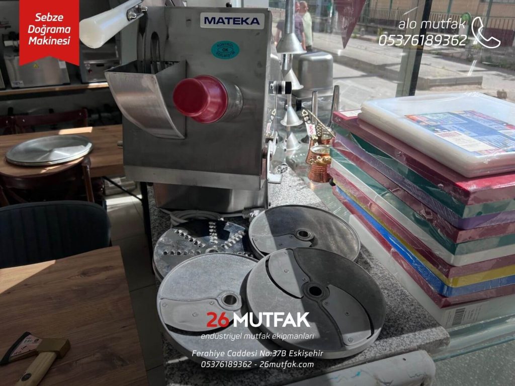 sebze doğrama makinesi eskişehir