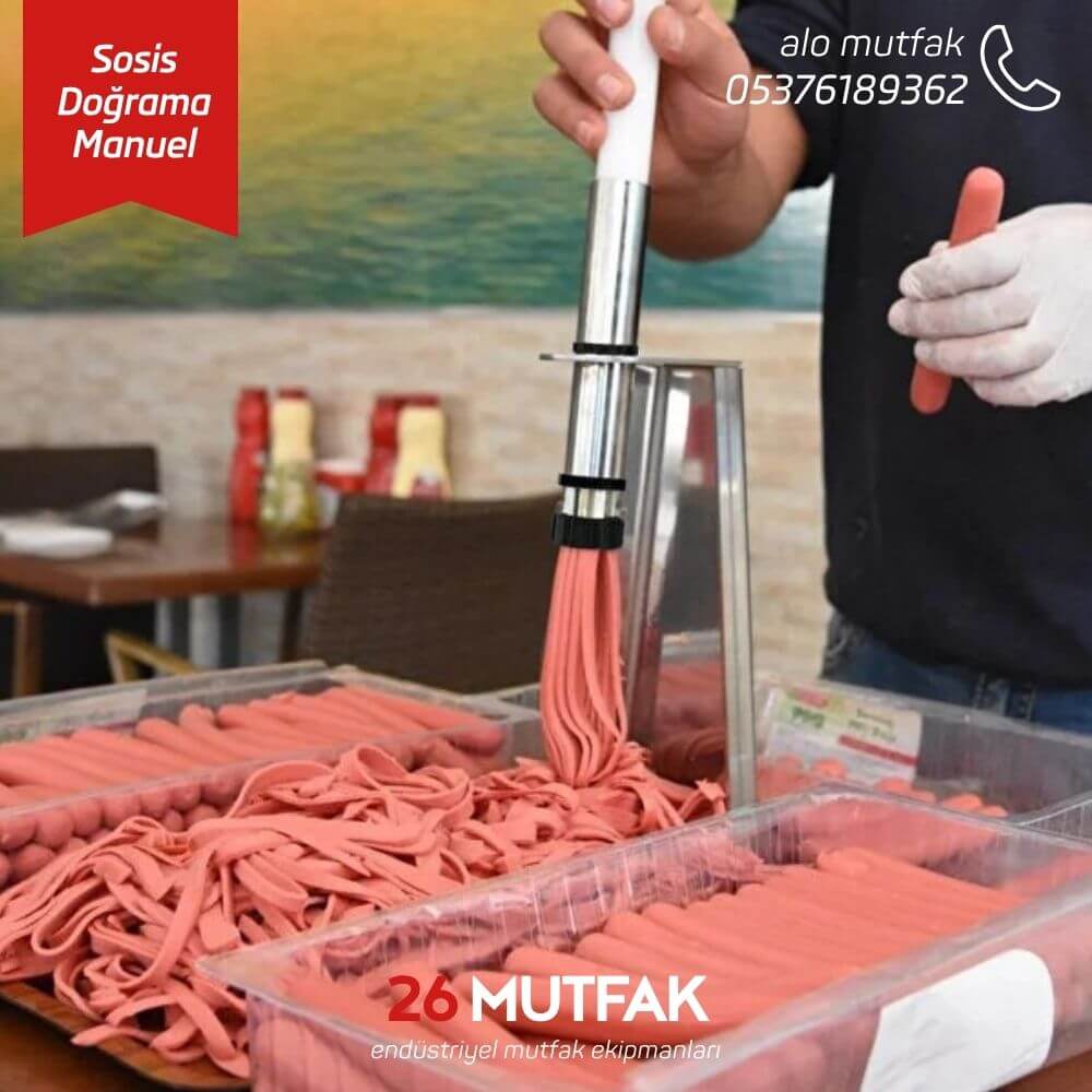 sosis doğrama