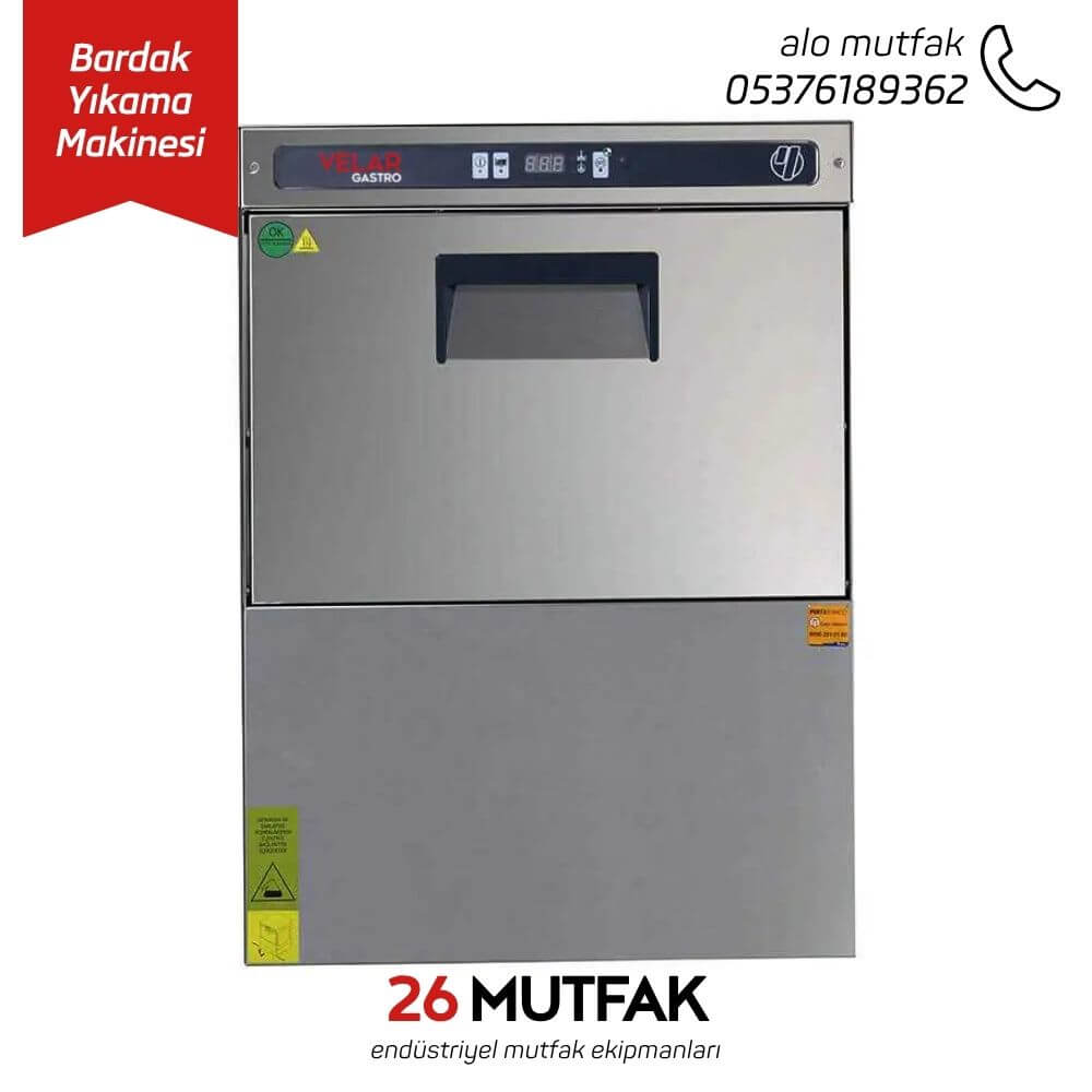velar gastro bardak yıkama makinesi