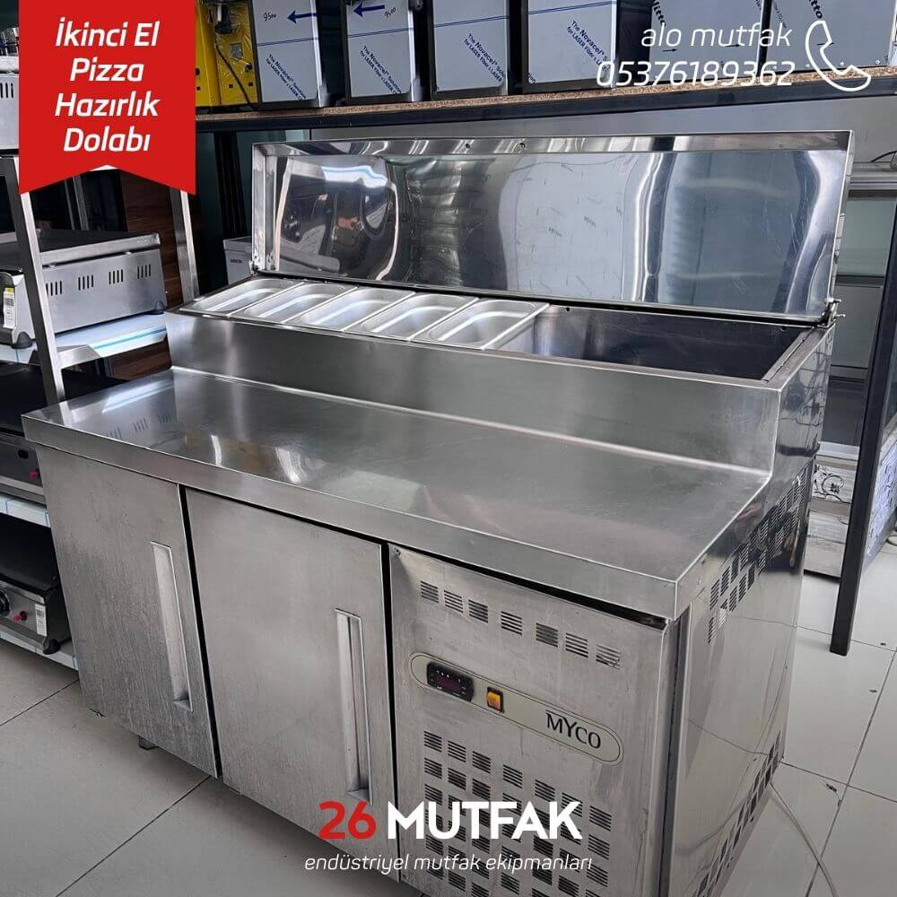 eskişehir pizza hazırlık dolabı