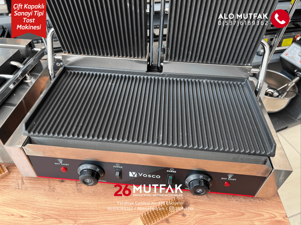 eskişehir sanayi tipi 22 dilim tost makinesi