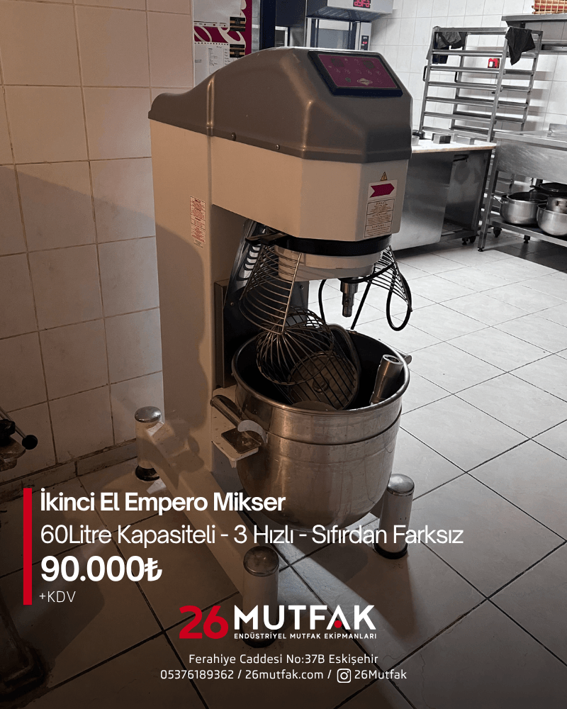 ikinci el empero mikser eskişehir