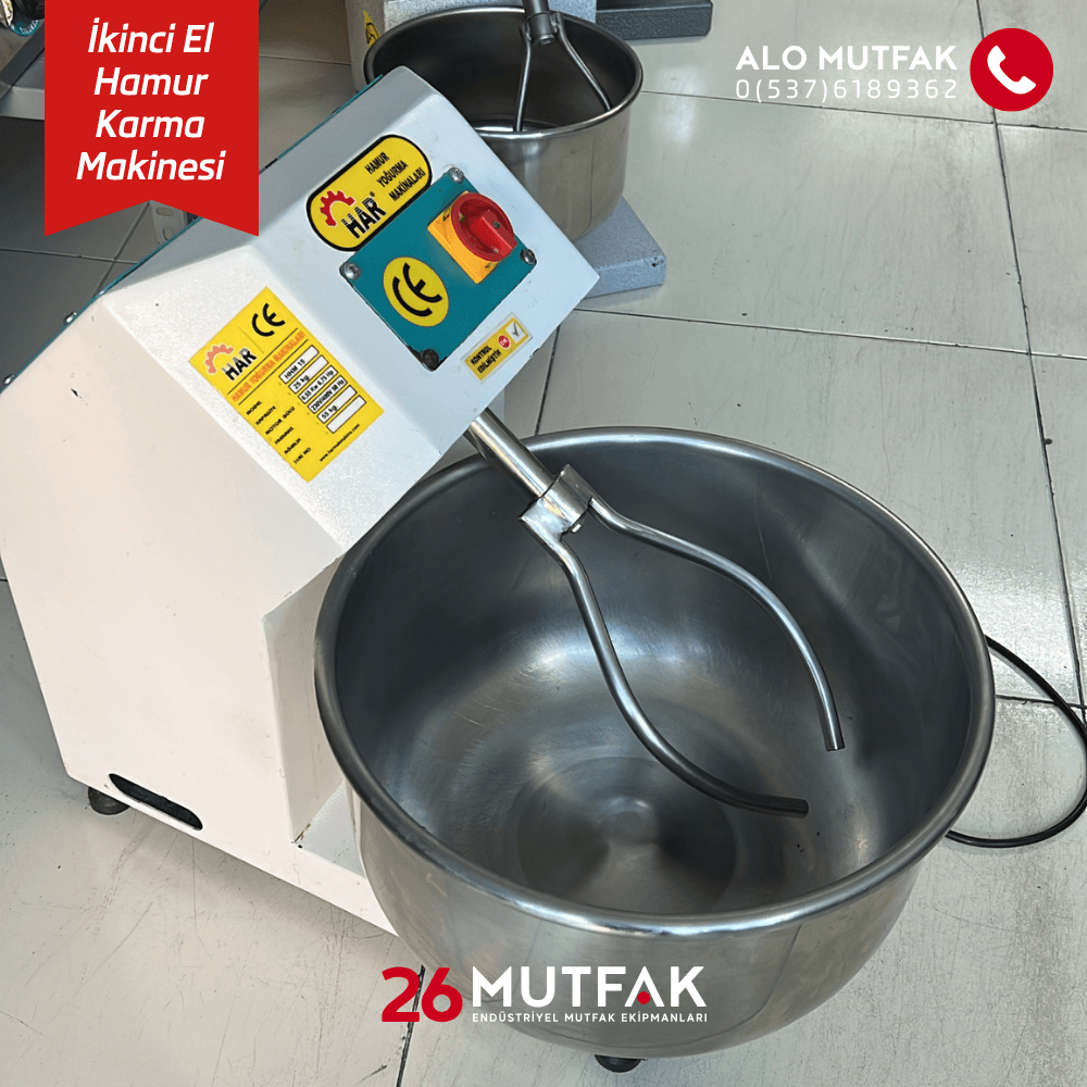 ikinci el hamur karma eskişehir