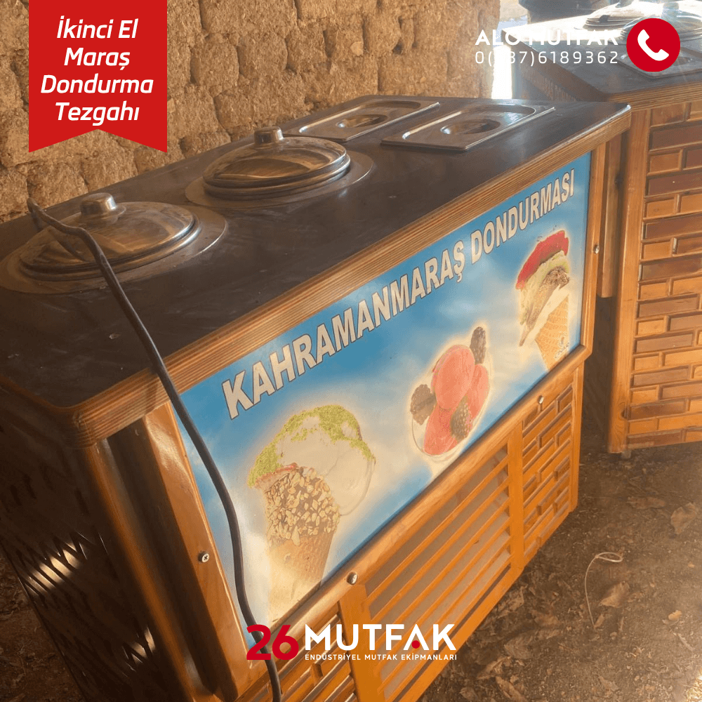 ikinci el maraş dondurma makinesi eskişehir