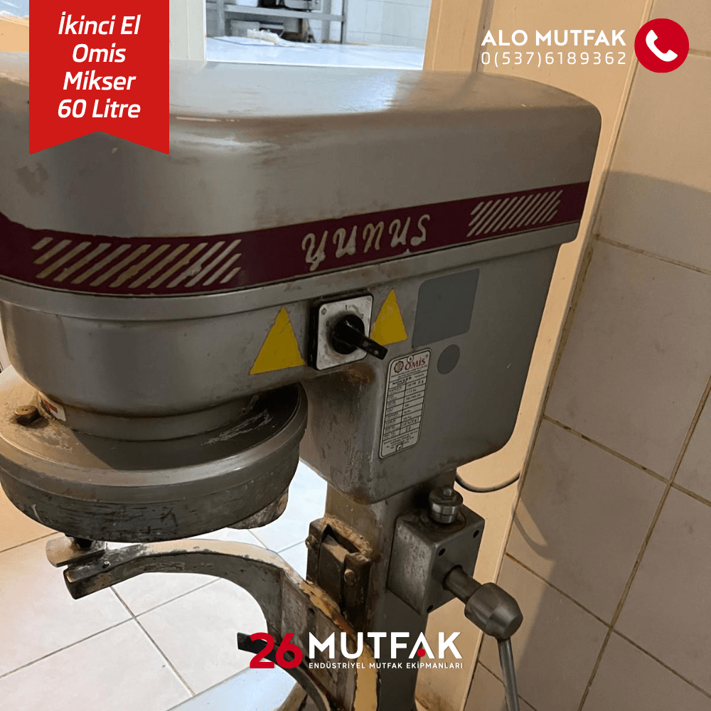 ikinci el omis mikser eskişehir