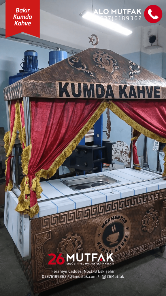 kumda kahve makine bakır eskişehir